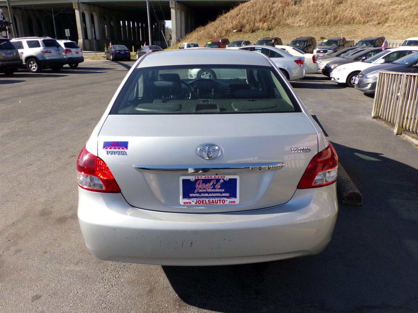 2008 Silver Toyota Yaris Sedan (JTDBT923381) with an 1.5L L4 DOHC 16V engine, located at 5700 Curlew Drive, Norfolk, VA, 23502, (757) 455-6330, 36.841885, -76.209412 - Photo#12